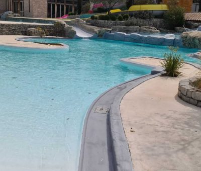 piscine d'extérieur pour camping