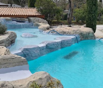 piscine d'extérieur pour camping